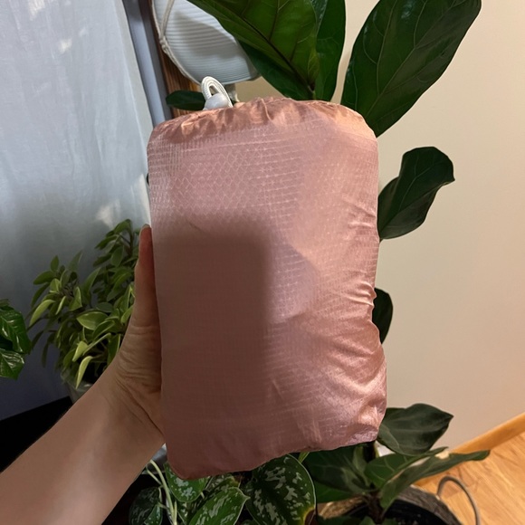 One Savvy Girl Foldable Backpack Rose Gold - Picture 3 of 6